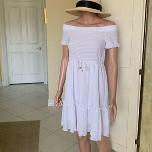 Michael Kors off the shoulder sundress